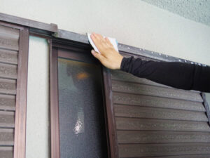 京都市山科区にて一戸建ての付帯塗装 施工前