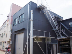 京都市山科区　SRC造の外壁塗装 施工後