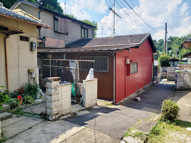 京都市東山区　戸建て賃貸物件の屋根・外壁塗装③