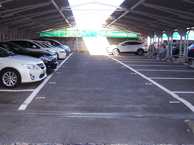 京都市南区　ガレージライン引き工事⑧（終了編）