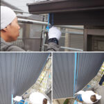 大阪府枚方市にてコーキングの色合わせ〈O様邸外壁塗装・屋根塗装〉
