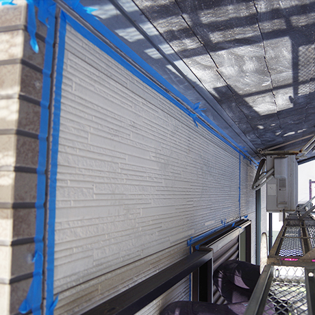 京都市山科区にてコーキング撤去〈Y様邸外壁塗装・屋根塗装〉