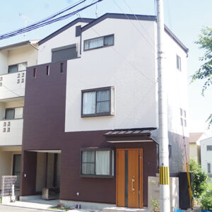 京都市西京区にて外壁・屋根塗装工事 施工後