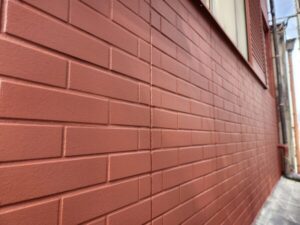 京都市下京区でタイル外壁塗装 施工後