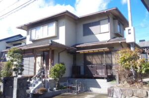 京都市西京区で外壁塗装 施工前