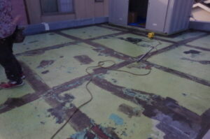 京都市山科区で屋上防水塗装工事 施工前