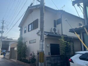 雨漏りから家を守る！ 京都市左京区で安心の外壁塗装 施工後