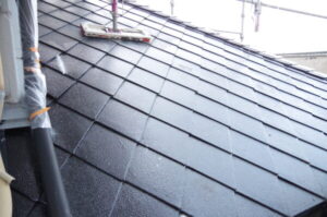 滋賀県草津市｜スレート屋根塗装（築10年での早期メンテナンス） 施工後