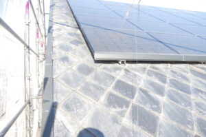 滋賀県草津市｜スレート屋根塗装（築10年での早期メンテナンス） 施工前