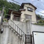 京都市左京区　吹き付け塗装による雨漏り修理・外壁補修 施工後